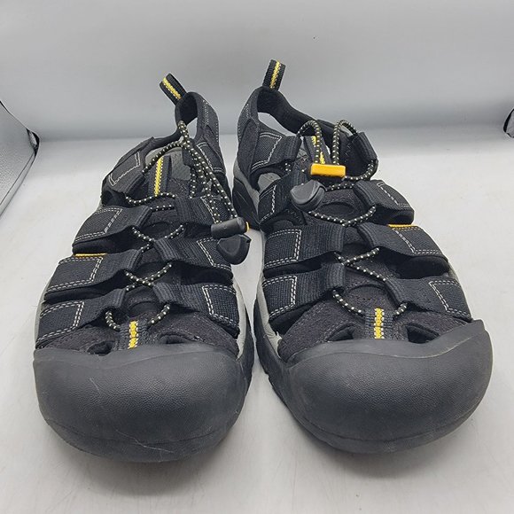KEEN Newport H2 Mens 11 Black Sandals Closed Toe Summer Waterproof Sport 1001907 - Picture 2 of 12
